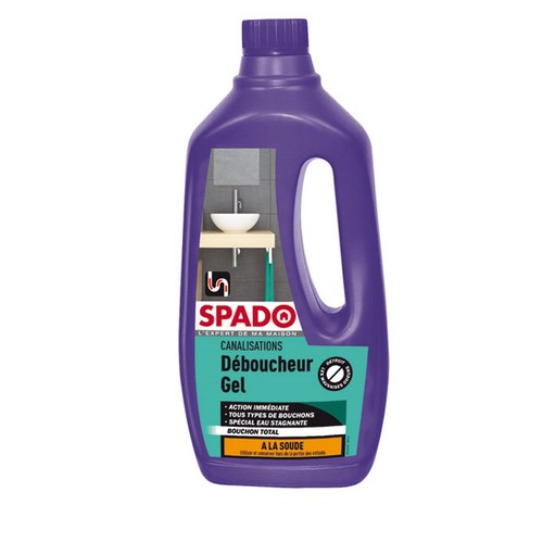 SPADO DEBOUCHEUR GEL SPECIAL BOUCHON TOTAL 1 L