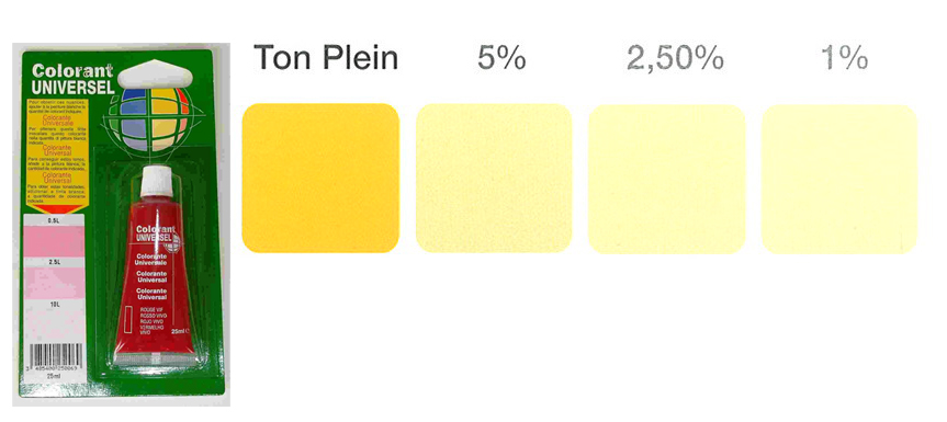 COL JAUNE MOYEN 25ML SBL