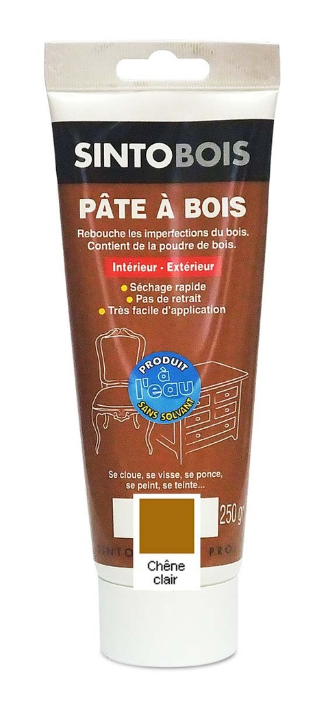 PATE BOIS EAU CHENE CLAIR 250 G