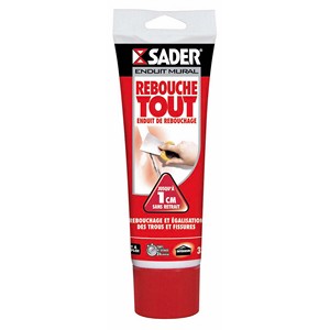 SADER SM ENDUIT REBOUCHE TOUT PATE TUBE 330G