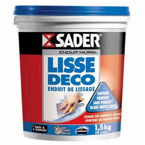 SADER SM ENDUIT ENDUIT LISSAGE PATE POT 1,5KG