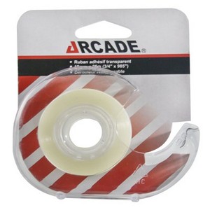 ADHESIF TRANSPARENT DEVIDOIR 19MMX25M