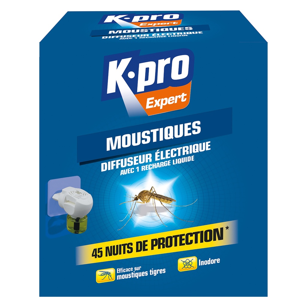 K-PRO EMANAT.LIQ.ANTI MOUSTIQ.+ 1 RECH