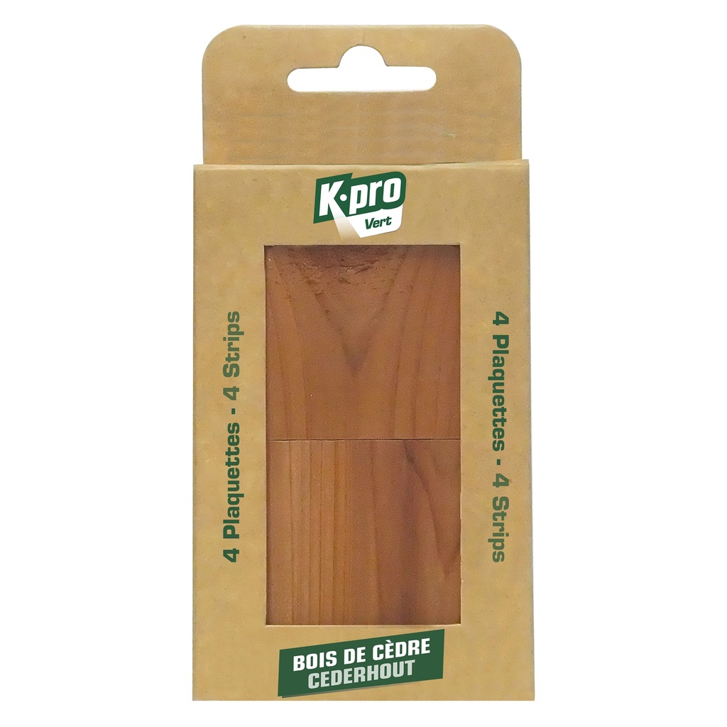 K-PRO PLAQUES BOIS CEDREx4 PRES.10x4PL