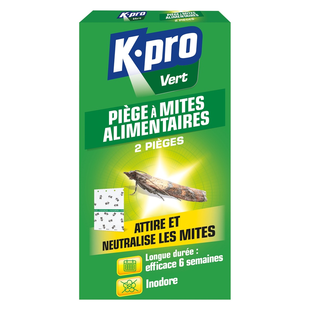 K-PRO PIEGES A MITES ALIMENT.ETUI DE 2