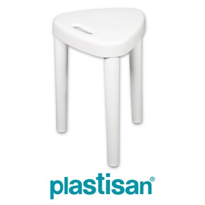 TABOURET BLANC NICO 42X28X29 CM 13101