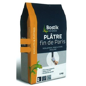 BOSTIK PLATRE FIN SAC 15KG