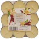 BOUGIE CHAUFFE-PLATS *18 VANILLE