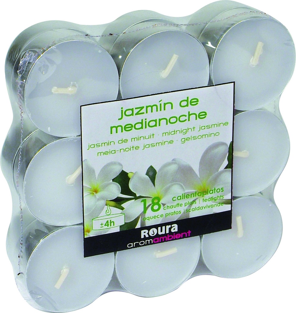 BOUGIE CHAUFFE-PLATS *18 JASMIN