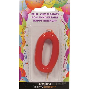 BOUGIE ANNIVERSAIRE N° 0