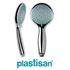 DOUCHETTE CHROMEE HOXTON Ø 110 3 JETS 60713