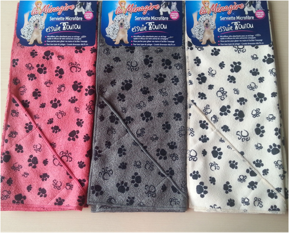 SERVIETTE MICROFIBRE TOUTOU 48X78