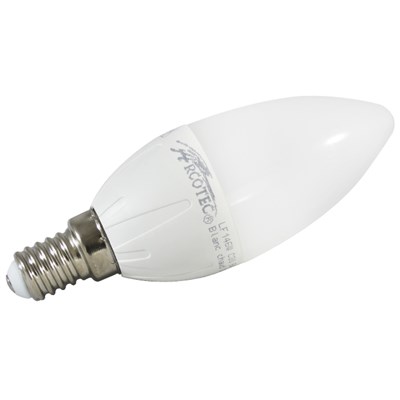 AMP LED FLAMME E14 4,9W 470 LM ANGLE 270° 827 BTE 2