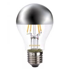 AMP STD TOLEDO RETRO ARGENT E27 4W 450 LM 827 BLC CHAUD 0029342