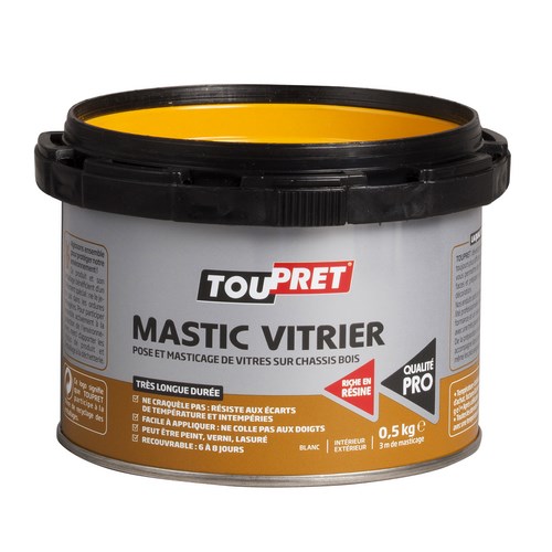 TOUPRET ESS MASTIC VITRIER BLANC 0K5