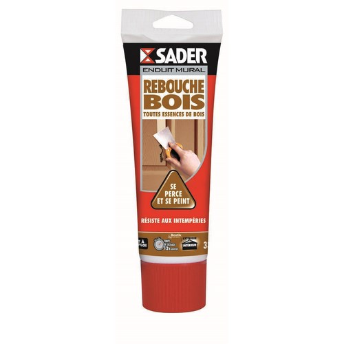 SADER SM ENDUIT REBOUCHE BOIS PATE 330G