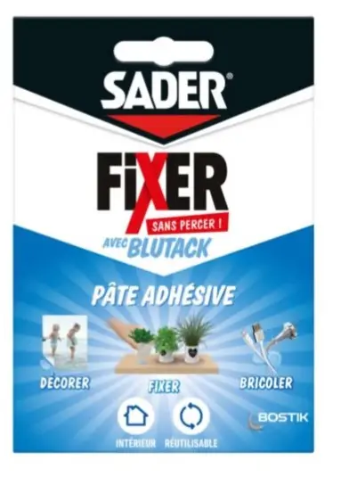 SADER PATE ADHESIVE BLU TACK 45G