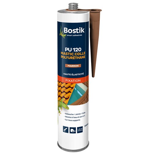 BOSTIK MASTIC PU 120 300ML MARRON