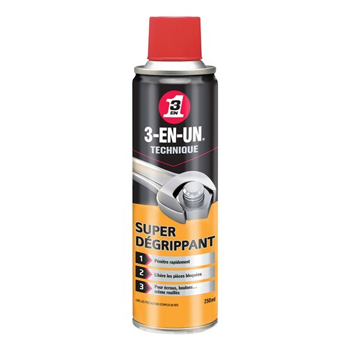 HUILE 3EN1 SUPER DEGRIPPANT 250ML