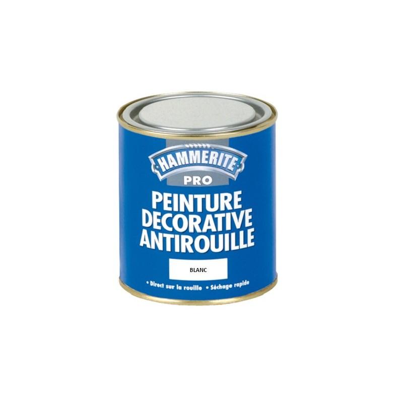 HAMMERITE PRO MARTELE BLANC 1L