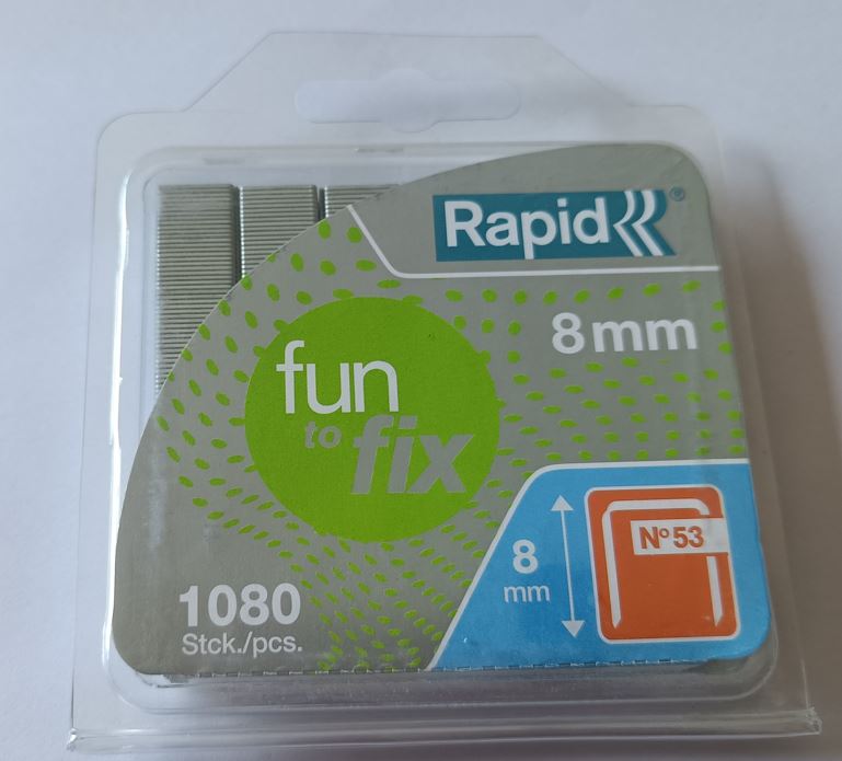 AGRAFE FUN TO FIX 53/ 8MM BLISTER 1080