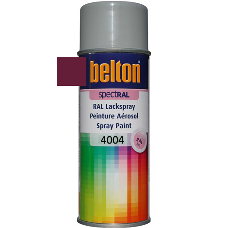 AEROSOL BELTON RAL 4004 VIOLET BORDEAUX 400ML