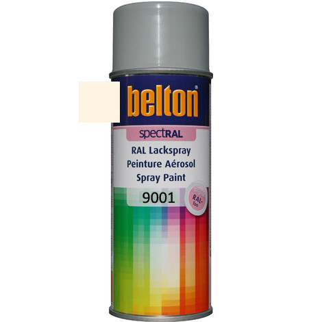AEROSOL BELTON RAL 9001 BLANC CREME 400ML