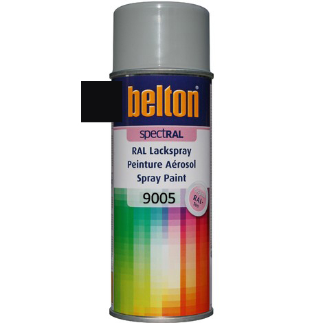AEROSOL BELTON RAL 9005 NOIR SATIN 400ML