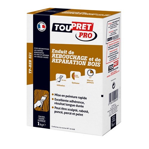 TOUPRET PRO REB 521 END REP BOIS POU 1K