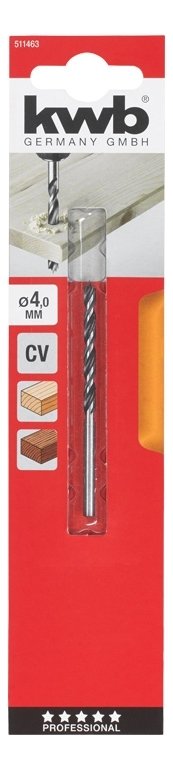 MECHE A BOIS 4MM BLIST 511464