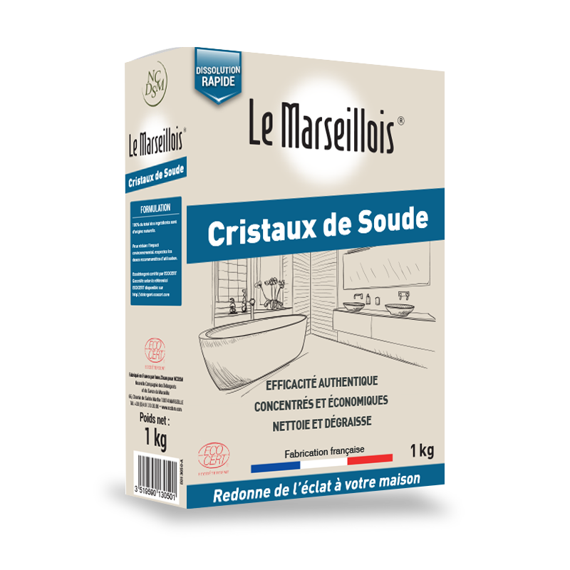 CRISTAUX DE SOUDE 1K25