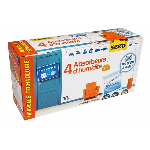 ABSORBEUR SEKOBAG 4X150G MINI SACHETS