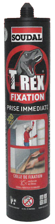 CARTOUCHE T-REX FIXATION RAPIDE SS 380GR