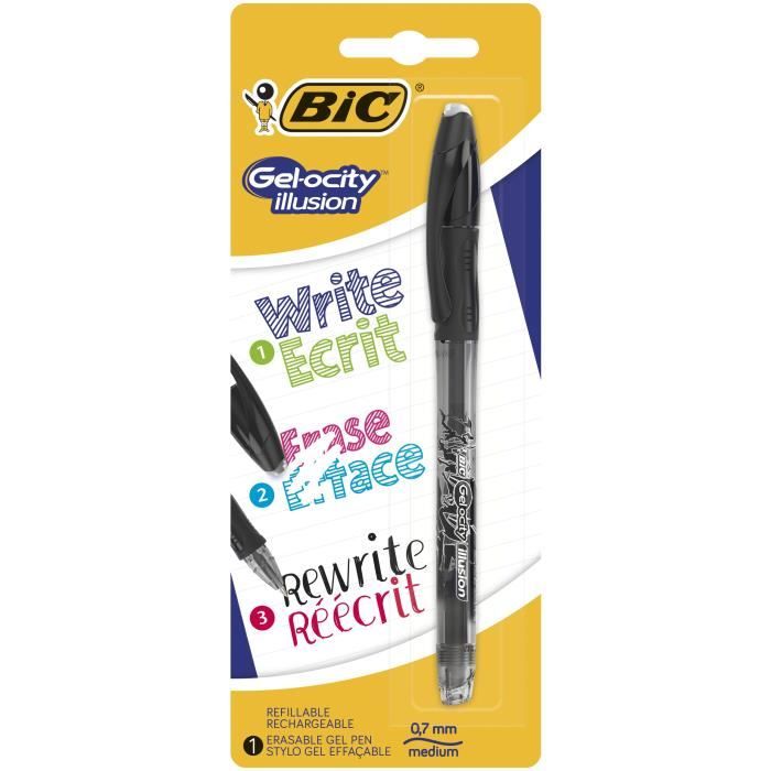 ROLLER GEL EFFACABLE GELOCITY NOIR *1**