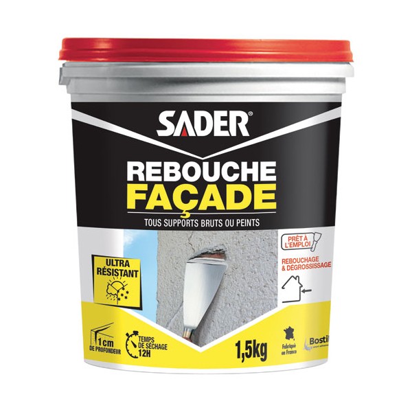 SADER SM REBOUCHE FACADE PATE 1,5KG