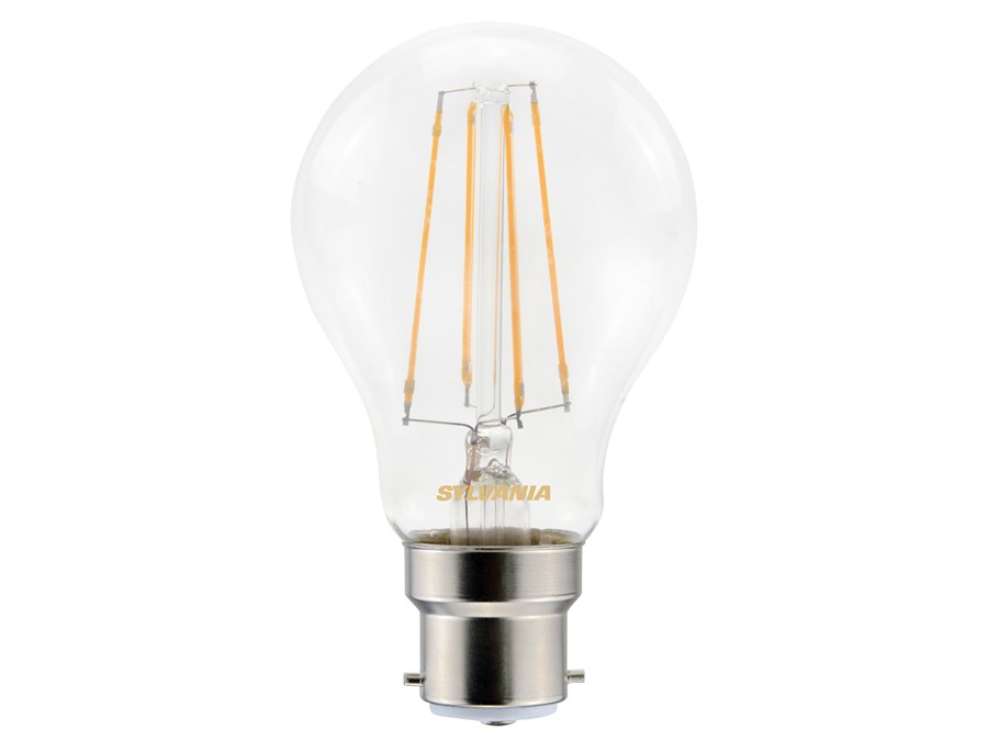 AMP STD TOLEDO RETRO B22 7W 806 LM 827 0029326