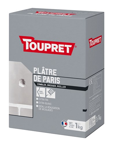 TOUPRET ESS PLATRE DE PARIS ETUI 1 KG