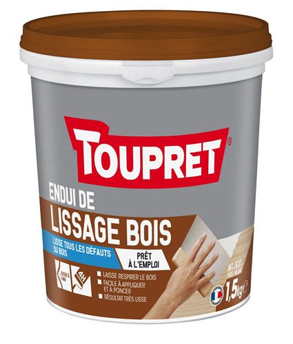 TOUPRET ESS LISSAGE BOIS PATE POT 1,5 KG