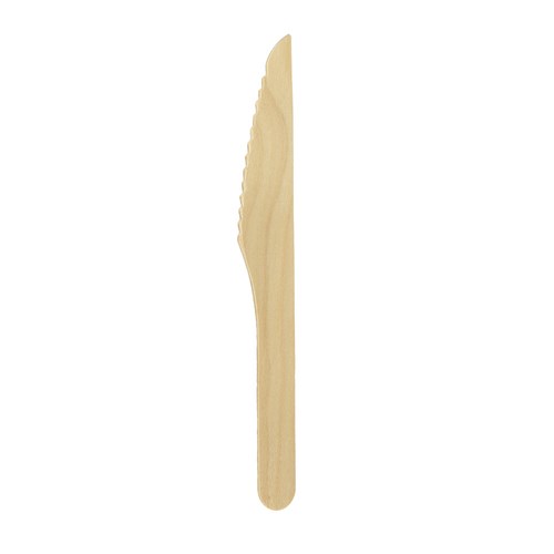 COUTEAU EN BOIS 16,5 CM PAR 20