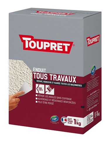 TOUPRET ESS MULTI TRAVAUX 3EN1 POUDRE ETUI 1 KG