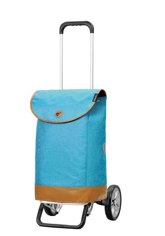 POUSSETTE ALU STAR EMIL 2 ROUES SAC SOUPLE 47 L BLEU