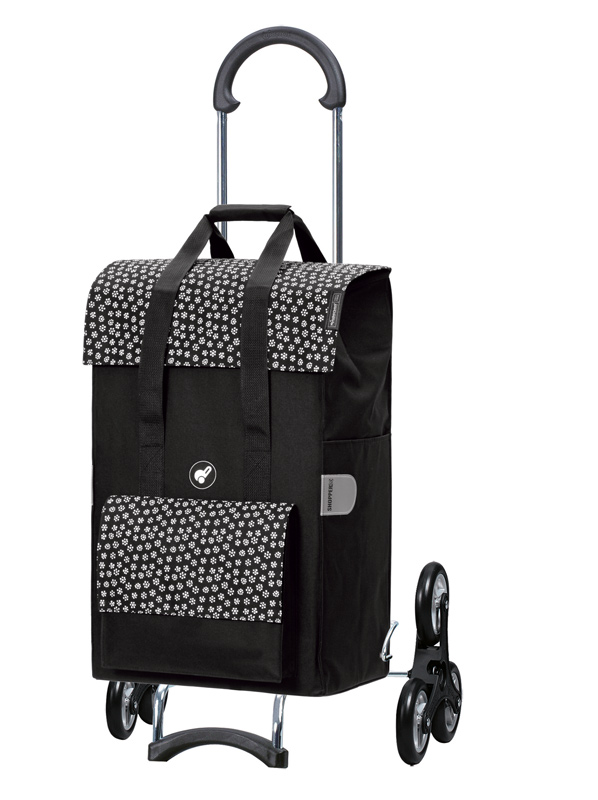 POUSSETTE SCALA JARA 6 ROUES SAC RIGIDE  51 L NOIR