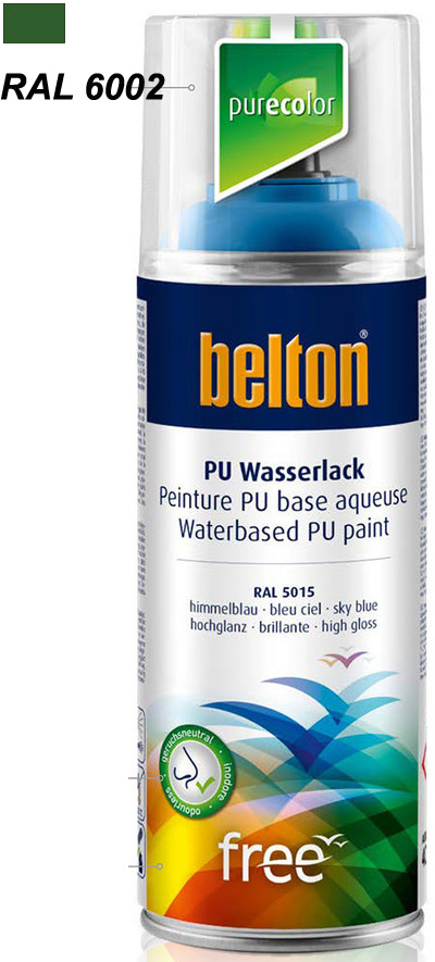 AEROSOL BELTON FREE VERT FEUILLAGE BRILL 400ML