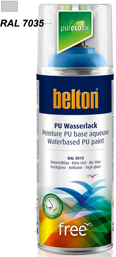 AEROSOL BELTON FREE GRIS CLAIR BRILL 400ML