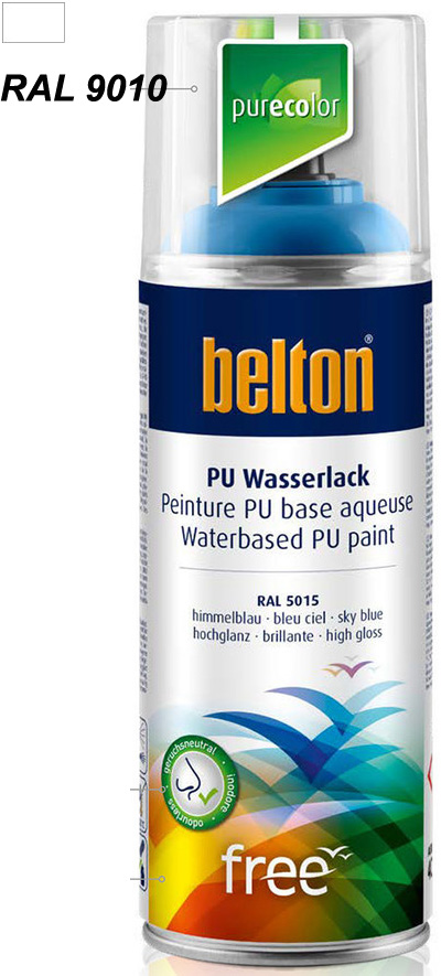 AEROSOL BELTON FREE BLANC PUR BRILL 400ML