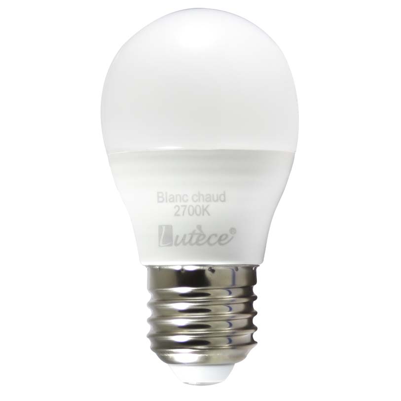 AMP LED SPHERIQUE E27 8W 806 LM ANGLE 200° 827 BLIST 2