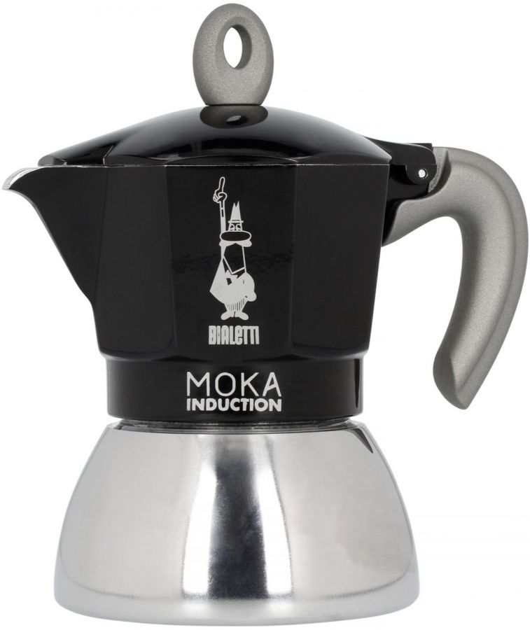 CAFETIERE NEW MOKA INDUCTION NOIR 4T