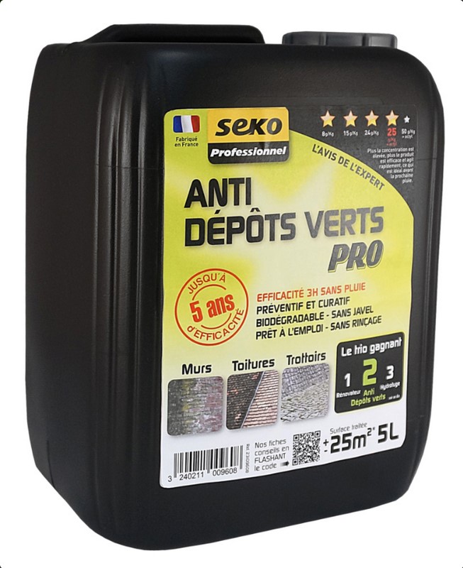 ANTI DEPOTS VERTS PROFESSIONNEL 5L SEKOPRO