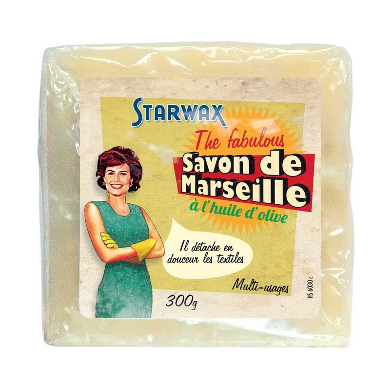 STARWAX FABULOUS SAVON DE MARSEILLE OLIVE 300G