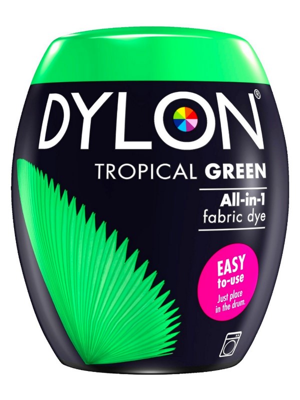 DYLON TEINTURE CITRON VERT GRAND TEINT POD 350G MACHINE 40°